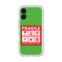 スリムプロテクションプレミアムケース［ FRAGILE Sticker - Green ］