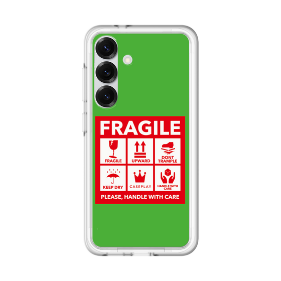 スリムプロテクションプレミアムケース［ FRAGILE Sticker - Green ］