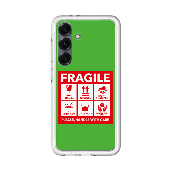 スリムプロテクションプレミアムケース［ FRAGILE Sticker - Green ］