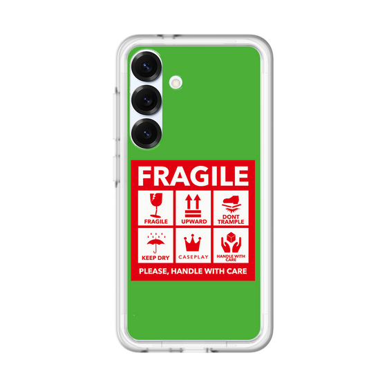 スリムプロテクションプレミアムケース［ FRAGILE Sticker - Green ］