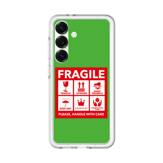 スリムプロテクションプレミアムケース［ FRAGILE Sticker - Green ］