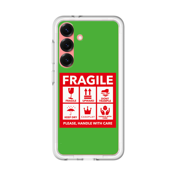 スリムプロテクションプレミアムケース［ FRAGILE Sticker - Green ］