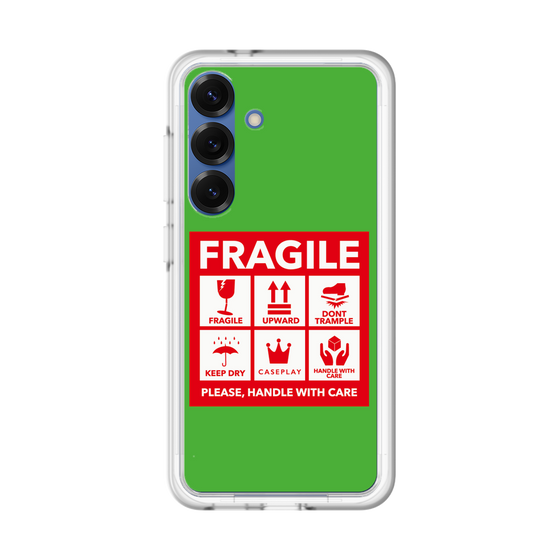 スリムプロテクションプレミアムケース［ FRAGILE Sticker - Green ］