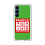 スリムプロテクションプレミアムケース［ FRAGILE Sticker - Green ］