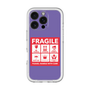 スリムプロテクションプレミアムケース［ FRAGILE Sticker - Purple ］