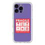 スリムプロテクションプレミアムケース［ FRAGILE Sticker - Purple ］