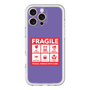 スリムプロテクションプレミアムケース［ FRAGILE Sticker - Purple ］