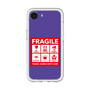 スリムプロテクションプレミアムケース［ FRAGILE Sticker - Purple ］