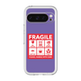 スリムプロテクションプレミアムケース［ FRAGILE Sticker - Purple ］