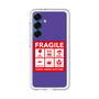 スリムプロテクションプレミアムケース［ FRAGILE Sticker - Purple ］