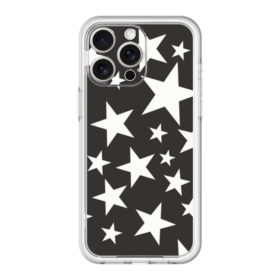 スリムプロテクションプレミアムケース［ Stars - Black ］
