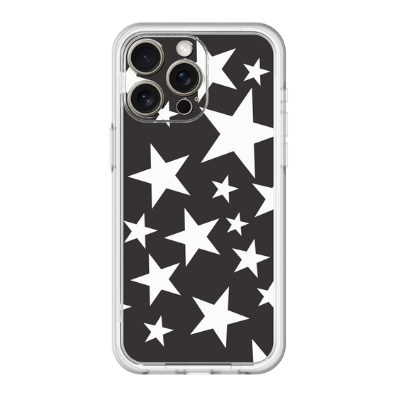 スリムプロテクションプレミアムケース［ Stars - Black ］