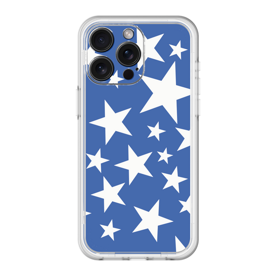 スリムプロテクションプレミアムケース［ Stars - Blue ］