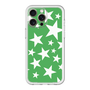 スリムプロテクションプレミアムケース［ Stars - Green ］