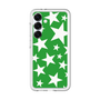 スリムプロテクションプレミアムケース［ Stars - Green ］