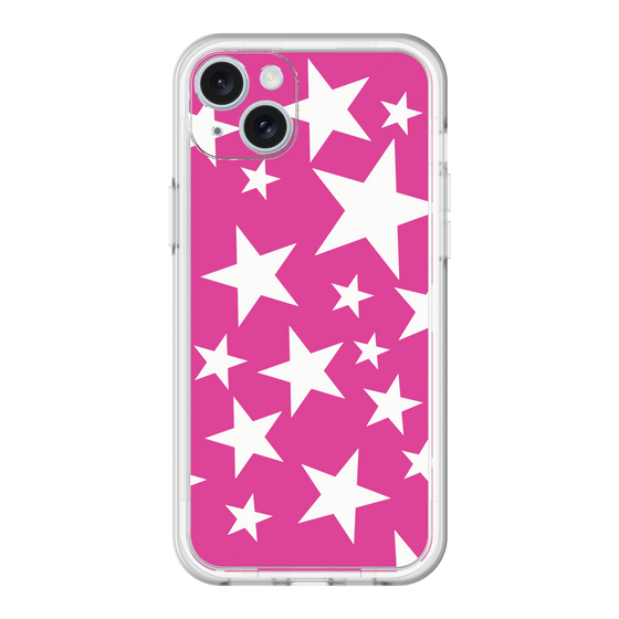 スリムプロテクションプレミアムケース［ Stars - Pink ］