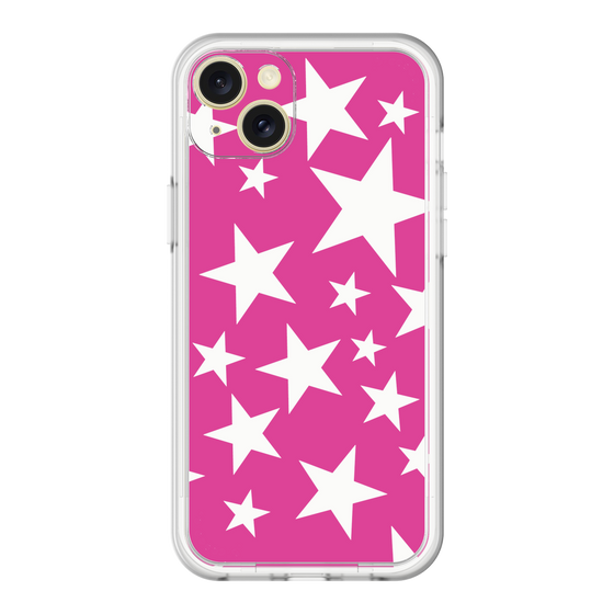 スリムプロテクションプレミアムケース［ Stars - Pink ］