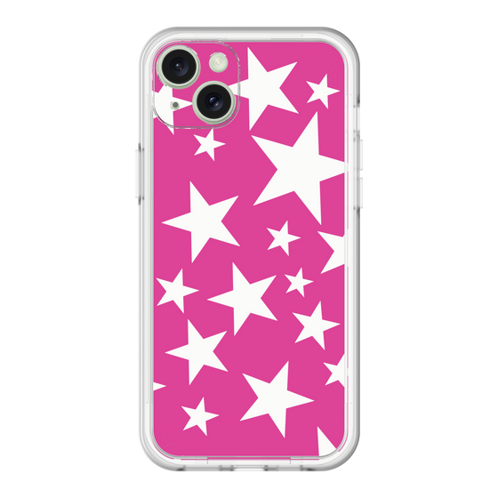 スリムプロテクションプレミアムケース［ Stars - Pink ］