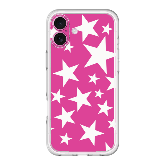 スリムプロテクションプレミアムケース［ Stars - Pink ］