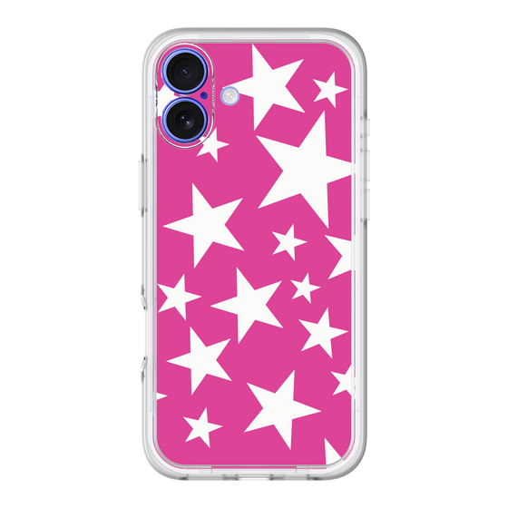 スリムプロテクションプレミアムケース［ Stars - Pink ］