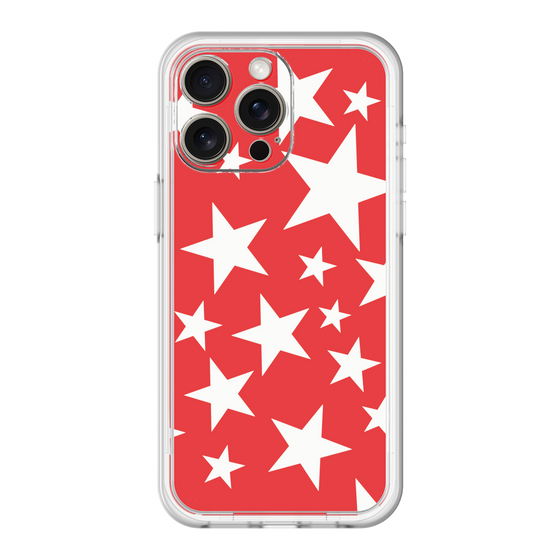 スリムプロテクションプレミアムケース［ Stars - Red ］