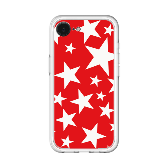 スリムプロテクションプレミアムケース［ Stars - Red ］