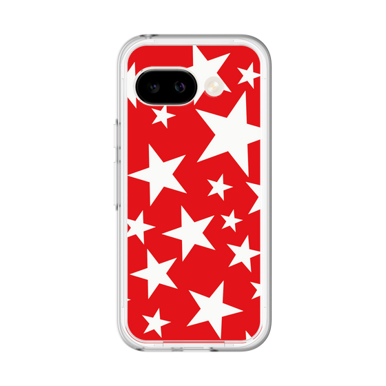 スリムプロテクションプレミアムケース［ Stars - Red ］