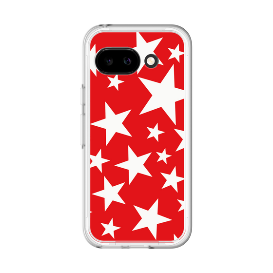スリムプロテクションプレミアムケース［ Stars - Red ］