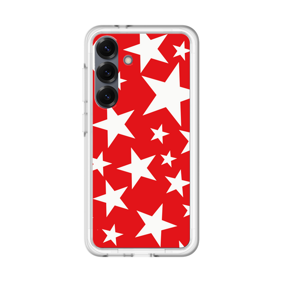 スリムプロテクションプレミアムケース［ Stars - Red ］