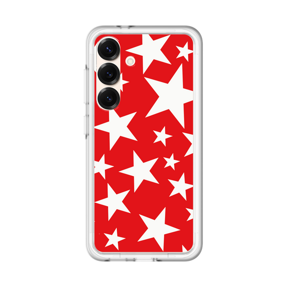 スリムプロテクションプレミアムケース［ Stars - Red ］