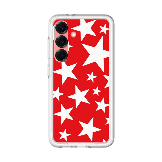 スリムプロテクションプレミアムケース［ Stars - Red ］