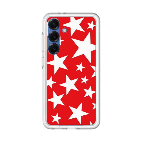 スリムプロテクションプレミアムケース［ Stars - Red ］