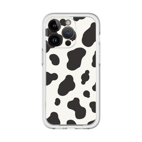 スリムプロテクションプレミアムケース［ Cow - White ］