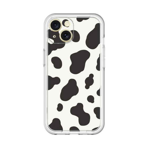 スリムプロテクションプレミアムケース［ Cow - White ］