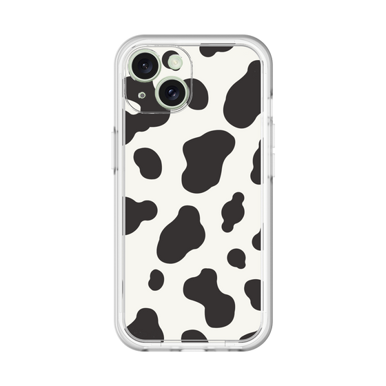 スリムプロテクションプレミアムケース［ Cow - White ］