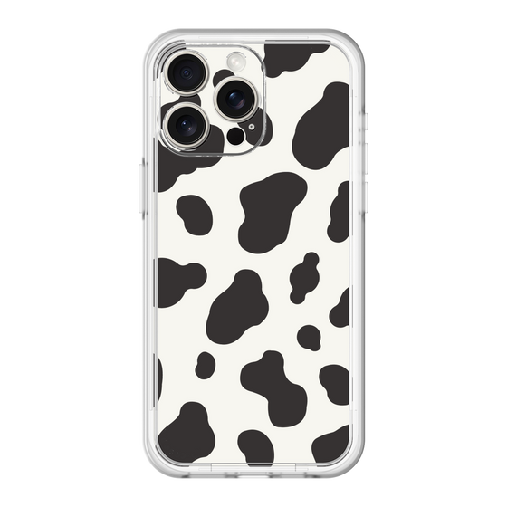 スリムプロテクションプレミアムケース［ Cow - White ］