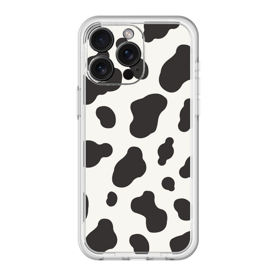 スリムプロテクションプレミアムケース［ Cow - White ］