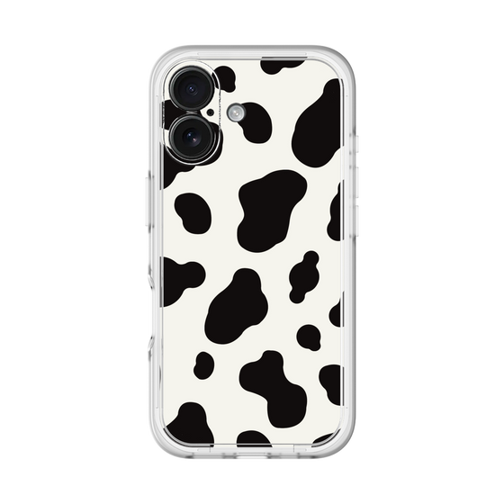 スリムプロテクションプレミアムケース［ Cow - White ］