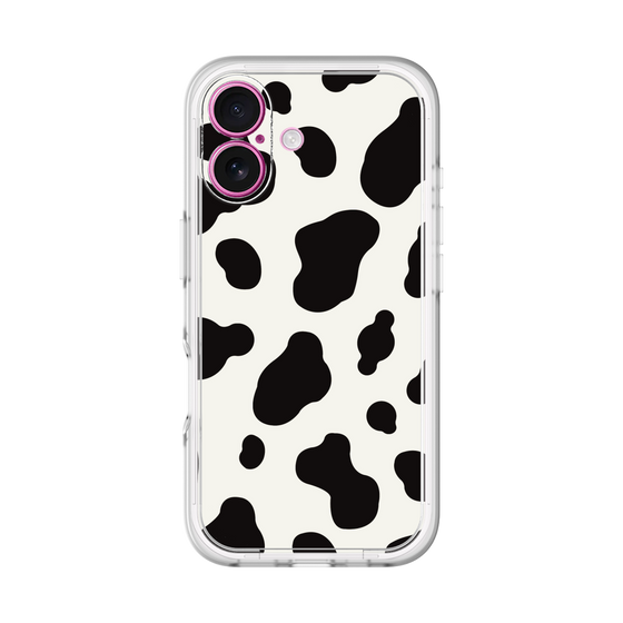 スリムプロテクションプレミアムケース［ Cow - White ］