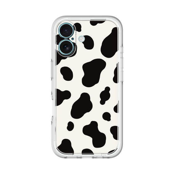 スリムプロテクションプレミアムケース［ Cow - White ］