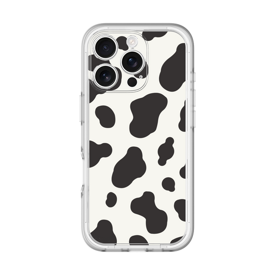 スリムプロテクションプレミアムケース［ Cow - White ］