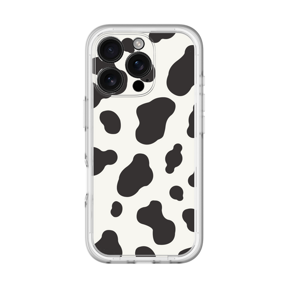 スリムプロテクションプレミアムケース［ Cow - White ］