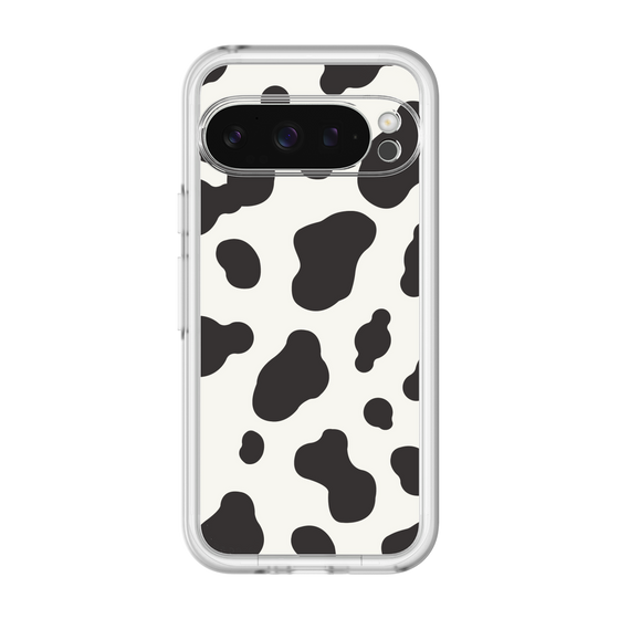 スリムプロテクションプレミアムケース［ Cow - White ］