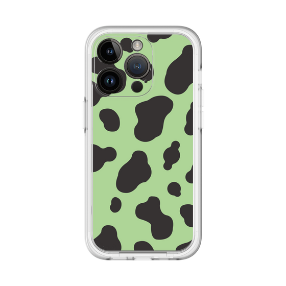 スリムプロテクションプレミアムケース［ Cow - Green ］