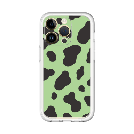 スリムプロテクションプレミアムケース［ Cow - Green ］