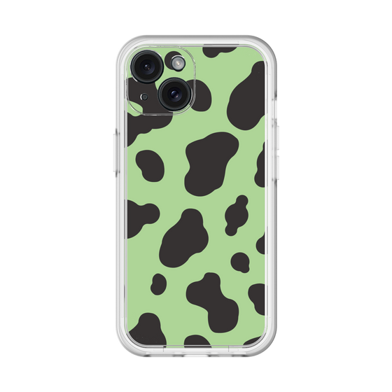 スリムプロテクションプレミアムケース［ Cow - Green ］