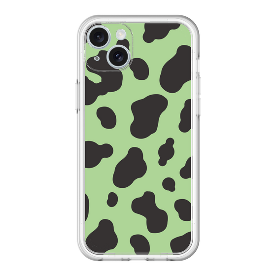 スリムプロテクションプレミアムケース［ Cow - Green ］