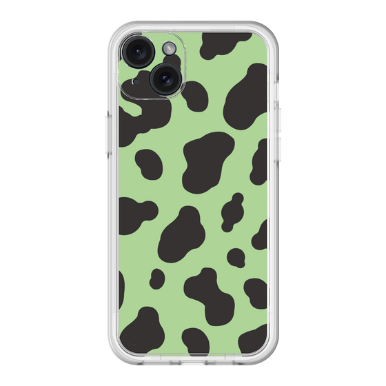 スリムプロテクションプレミアムケース［ Cow - Green ］