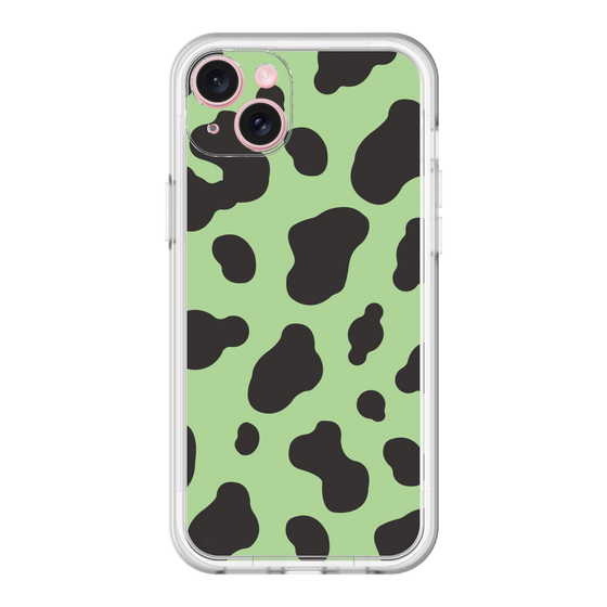 スリムプロテクションプレミアムケース［ Cow - Green ］