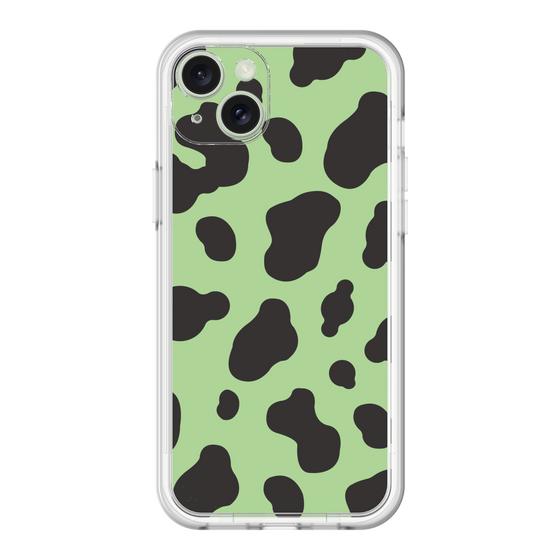 スリムプロテクションプレミアムケース［ Cow - Green ］